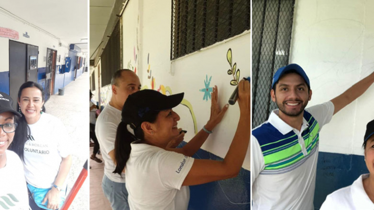 Fundamorgan culmina con éxito su “Reto Solidario” en el Colegio en el Colegio Elena Ch. de Pinate
