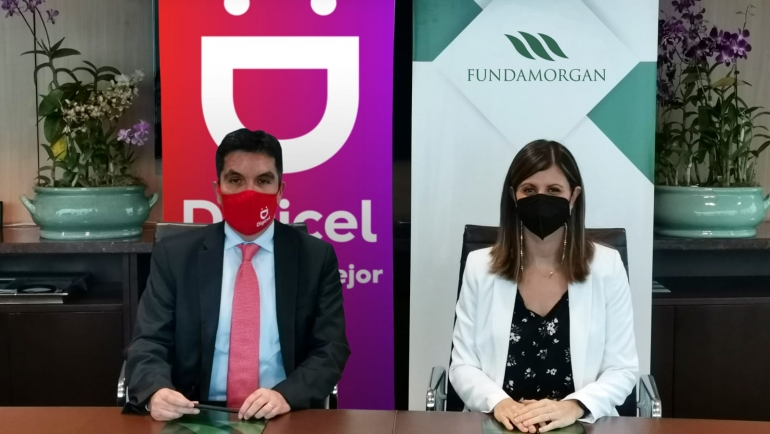 Digicel y FUNDAMORGAN firmaron un acuerdo para la sensibilización y prevención de la violencia de género en Panamá